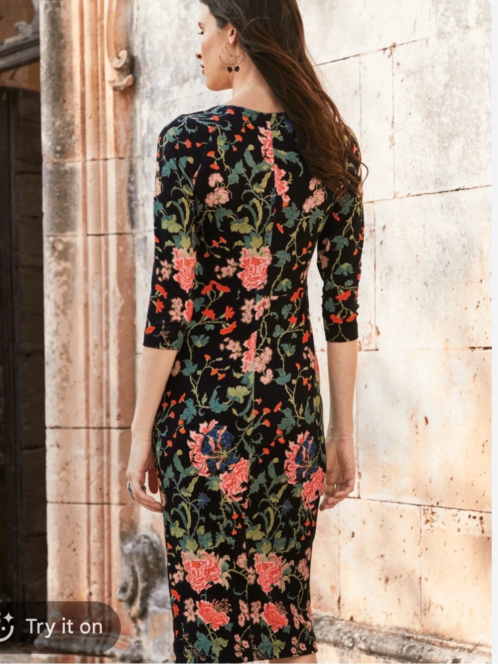 Peruvian Connection | Stella Floral Cocktail Dress, small - Picture 2 of 16